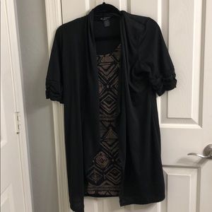 Black Dress with 3/4 sleeve